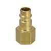 Coupling Plug NW5 with Internal Thread M 8, Material: Brass