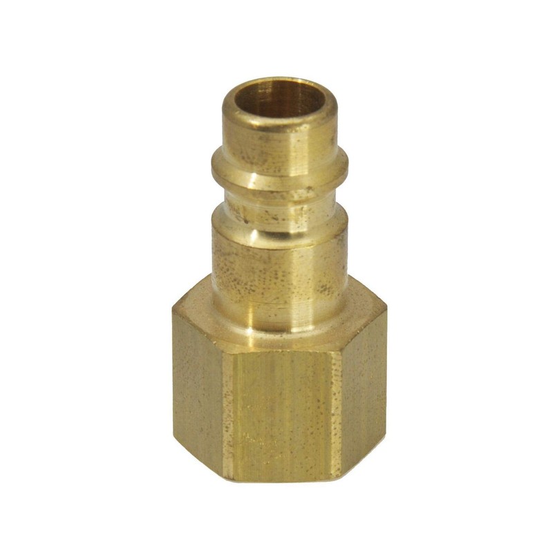 Coupling Plug NW5 with Internal Thread M 8, Material: Brass