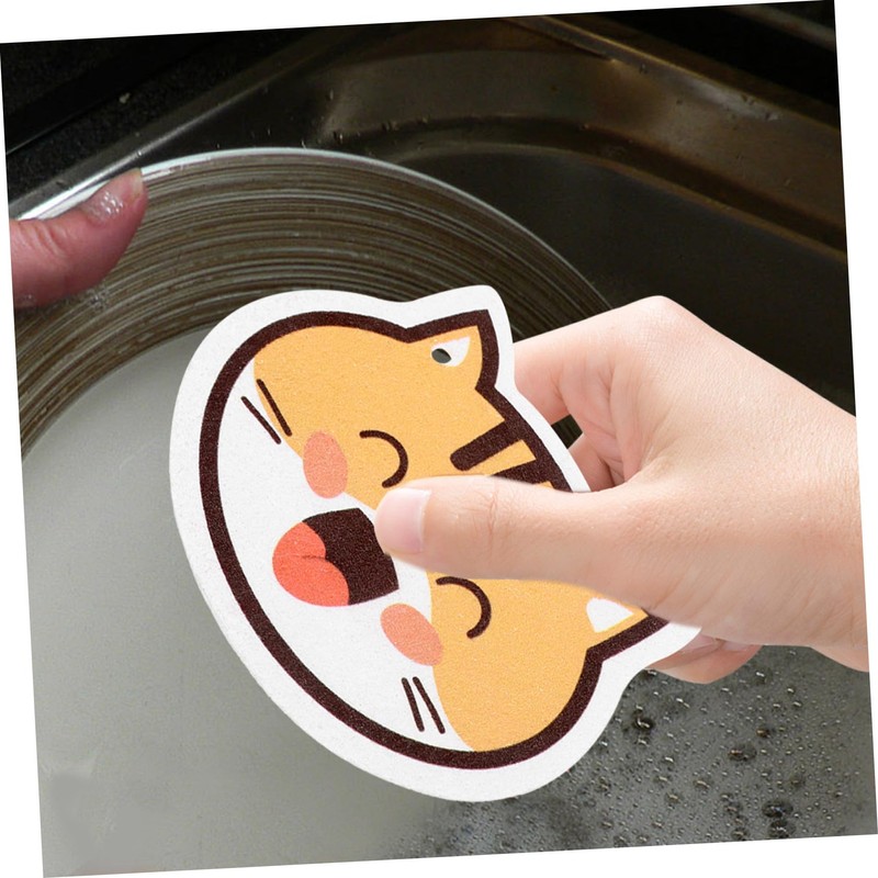 Baluue Pcs Cellulose Sponge Cleaning Multi-Function Kitchen Scrub Sponge for