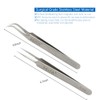 FEITA Precision Eyelash Extension Tweezers Set - Professional Straight &