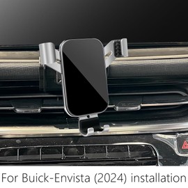 LUNQIN Car Phone Holder for Buick Envista 2024 2025 Preferred Sport Touring Avenir Auto Interior Accessories Best Cell Phones Mount Cellphone Mobile Cradle Charging Navigation Bracket Screen Stand