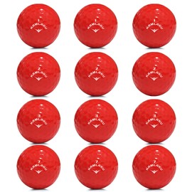 Kamlaku High Resilience Distance Balls - Bold Colors - 2 Piece Construction - High Resilience Distance Balls - Heavy Duty - 3 Pieces/12 Pieces