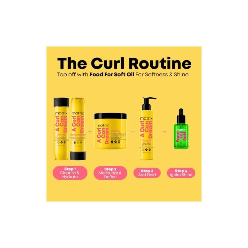 Matrix A Curl Can Dream Shampoo Shampoo de limpieza profunda