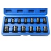 US PRO 14pc Metric 3/8''Dr Impact Socket Shallow Set 7-19mm