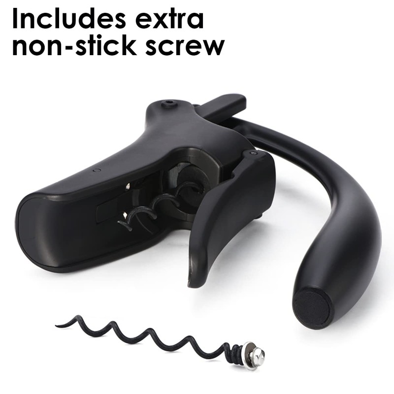 KEISSCO Compact Wine opener Vertical Lever Corkscrew Wine Bottle Opener