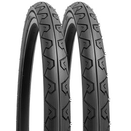YUNSCM 2-PCS 26" Bike Tires 26x2.10/54-559 Compatible with Road Bike 26 x 2.1 26 * 2.10 Bicycle Tires(Y-909)