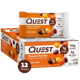 Quest Nutrition Filled Coated Candies - Peanut Butter