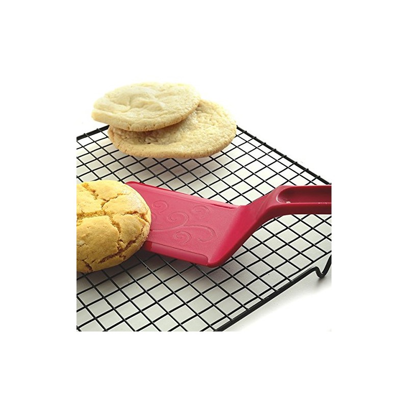 Norpro Heat-Resistant Rigid Nylon Spatula - Pot & Pan Scraper