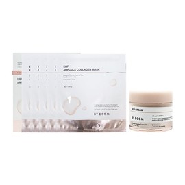 Home Shopping's latest biacomb EGF collagen mask 1 box+cream 50ml / 홈쇼핑 최신상 바이애콤 EGF 콜라겐 마스크 1박스+크림 50ml