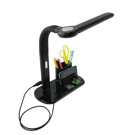 OttLite LED Pivoting Bankers Lamp with USB Charging Port
