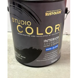 Rust-Oleum Studio Color Medium Tint Base Interior Paint Primer Semi Gloss 1 gal