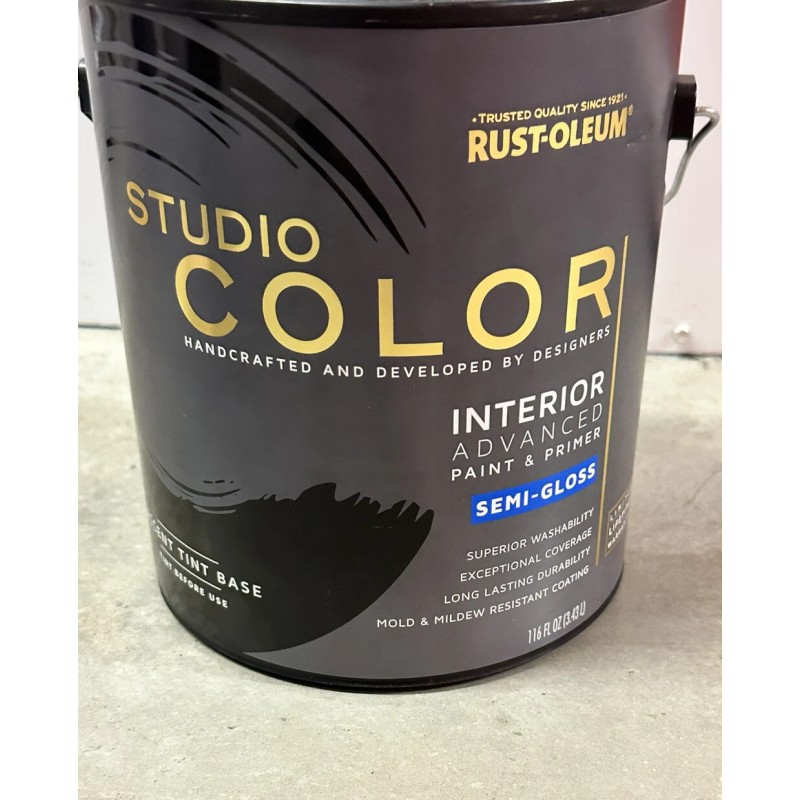 Rust-Oleum Studio Color Medium Tint Base Interior Paint Primer Semi