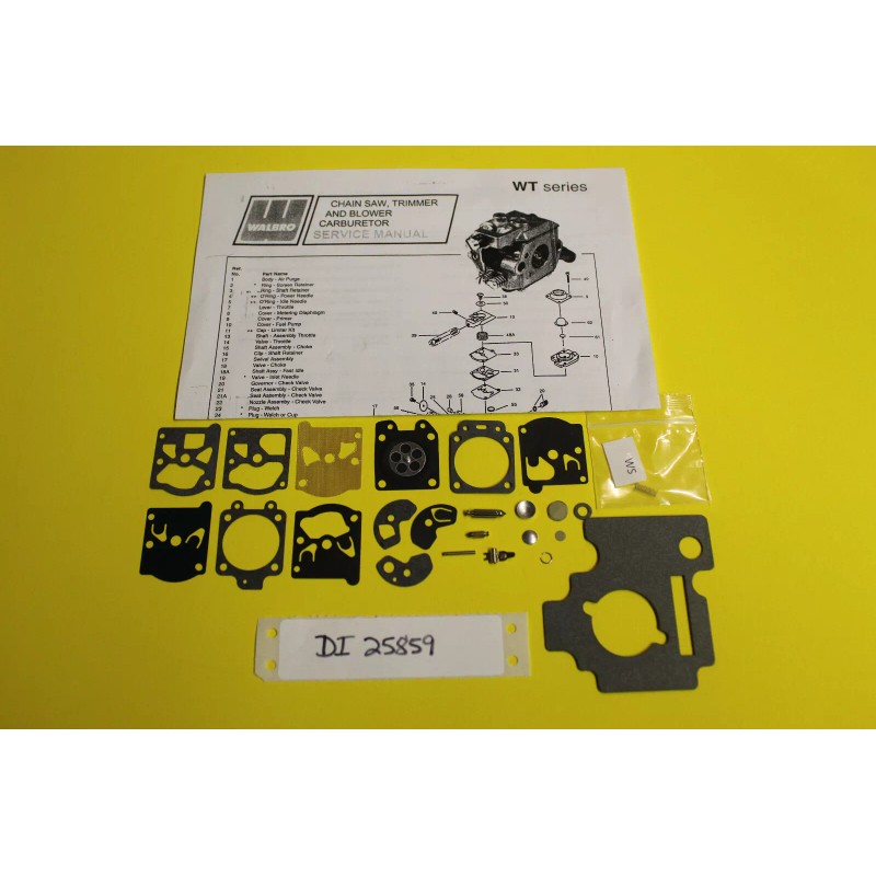 Walbro Homelite Chainsaw 330 Artic Carburetor Walbro WT4 WT4 WT23