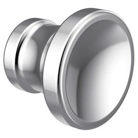 Moen Colinet Chrome Traditional Decorative 1" Diameter Cabinet and Drawer Knob, YB0505CH