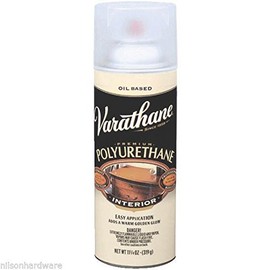 3 Pk 11.25 Oz Clear Satin Varathane Interior Spray Oil Based Polyurethane 9181