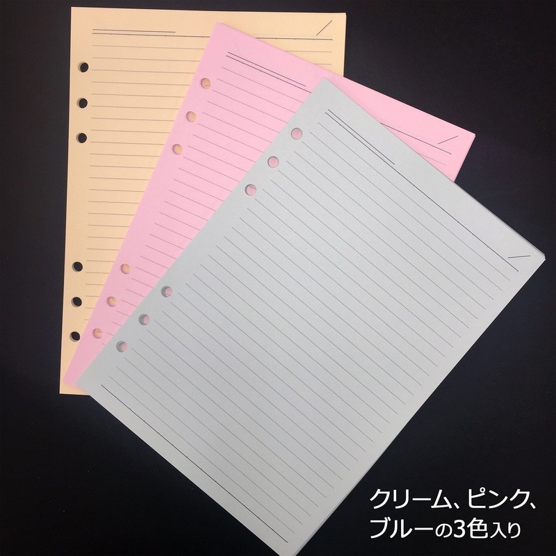 Raymay Fujii DAR4012 Notebook, Refill, Horizontal Ruled Notebook, 0.26 inch