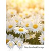 Dreamboat Daisy Leverback Earrings for Women 925 Sterling Silver Daisys