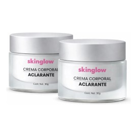 2 Pack Crema Corporal Aclarante Antimanchas Ácido Glicólico Frutal