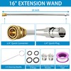 FOTING 15" Pressure Washer Surface Cleaner Attachment, 4000 PSI 3.0GPM