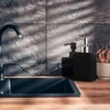 Relaxdays Soap Dispenser 300 ml, Refillable, Bathroom, Kitchen, Liquid Soap