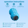 Peanut Massage Ball, Multifunction Vibrating Massage Ball with Five Gears