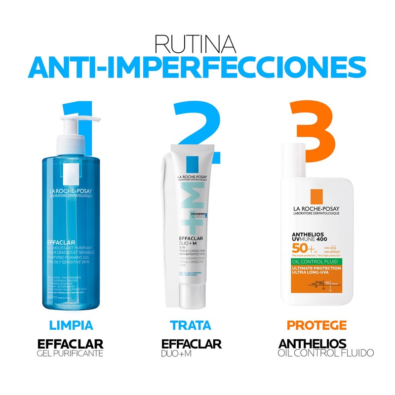 La Roche-Posay Effaclar DUO (+) M Crema hidratante anti-imperfecciones, 40ml