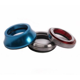 Jet BMX Integrated Sealed Bearing 1 1/8" Headset -Blue