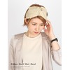 M.H.A.style 21545 Women's Hair Turban Headband with Ribbon Motif, Summer,
