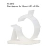 100Pcs Cable Management Clip Adjustable Adhesive PA66 Nylon Cord Organizer