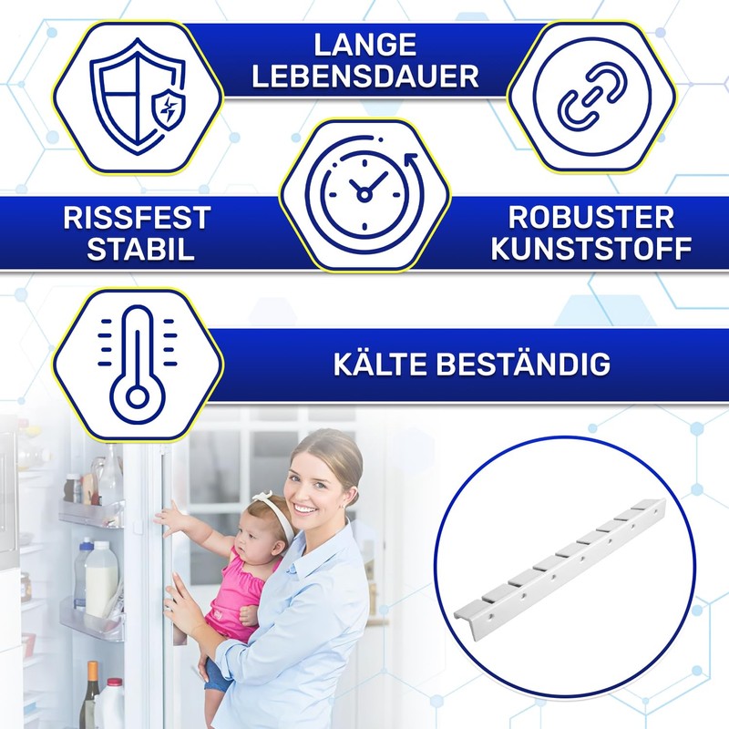 Bottle Holder for Fridge Bottle Shelf 310 x 35 x
