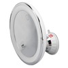 Suction Cup Makeup Mirror 10x with 3 Light Colors Battery