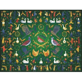 12 Days Of Christmas - 1000 Piece Jigsaw Puzzles - Christmas Jigsaws For Adults - Environmentally Conscious, Quality Puzzle Made In The UK, For Family And Friends 66x50cm