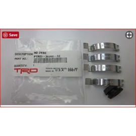Genuine Toyota Parts PTR03-35090-AE TRD Hardware Kit