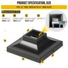 Epcee 1pcs Post 1.5" Aluminum Deck Post Base Cover, Post