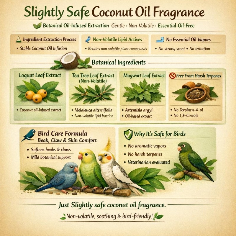 XANADU Bird Ointment - Beak Balm & Claw Moisturizer for