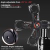 Azarxis Bicycle Stem 25.4 31.8 mm Adjustable 85° - 90
