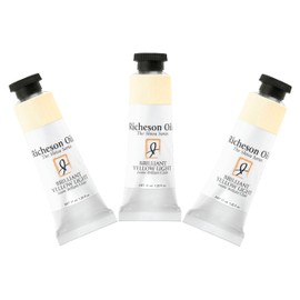 Jack Richeson Premium Oil Paint, 1.25 oz Brilliant Yellow (Pack of 3)