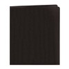 Smead 87853 Two-Pocket Folder Textured Heavyweight Paper Black 25/Box