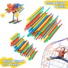 Straw STEM Building Toys 480 pcs Interlocking Plastic Educational Toys