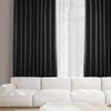 HPD Half Price Drapes Faux Linen Textured Room Darkening Curtains