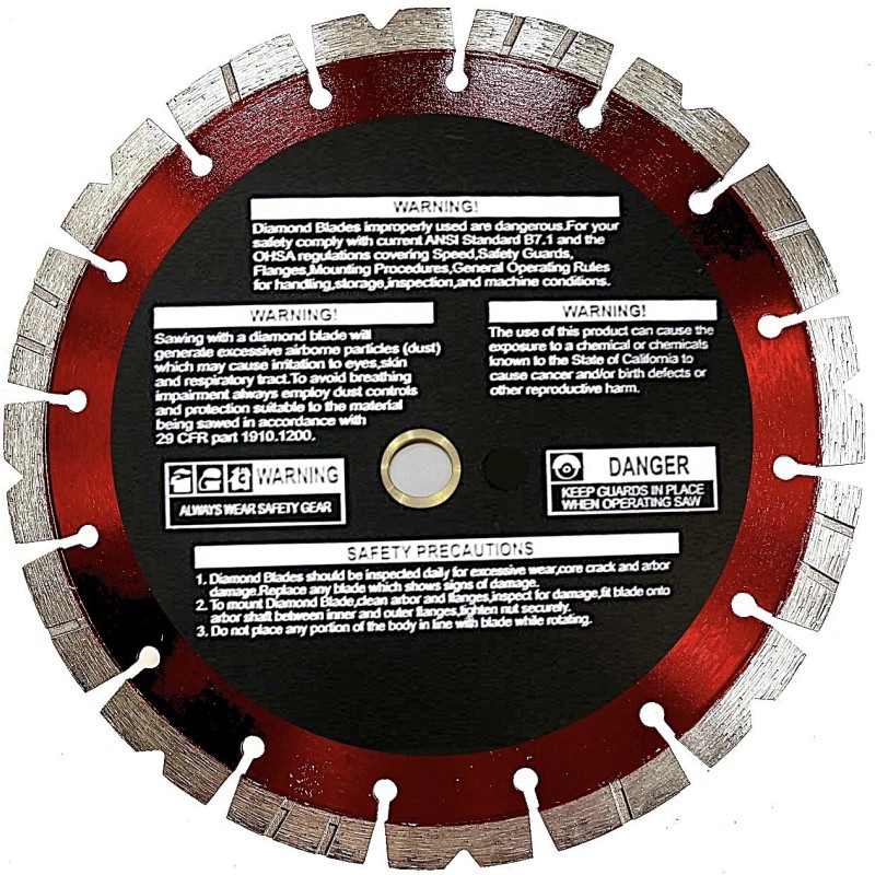 pro right industry 9'' Premium Diamond blade fits 9 inch