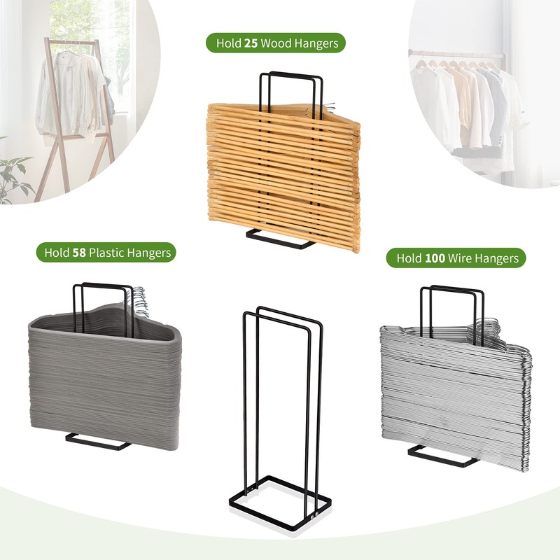 EASTTOWEST Hanger Organizer Stacker for Closet Laundry Room,Holds up 110