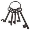 Aoserge Vintage Cast Iron Skeleton Key Set