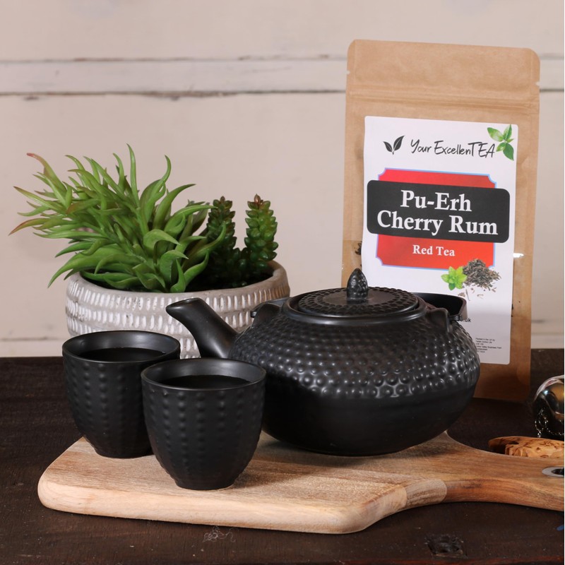 Your ExcellenTEA - Pu-Erh Cherry Rum Red Loose Leaf Tea