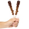 Amber Rock Candy Crystal Sticks - Root Beer Flavored -