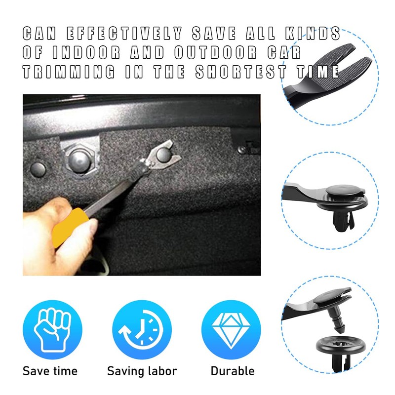 Ohleats 5PCS Auto Trim Removal Tool Kit, No Scratch Plastic