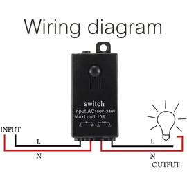 dstfuy Wireless Light Switch,3 Way Mini Remote Switch AC 110V/120V/220V/240V/10A Relay Wireless Light Switch with 328FT Long Range for Motor,Lamps,LED Lights,Fans.