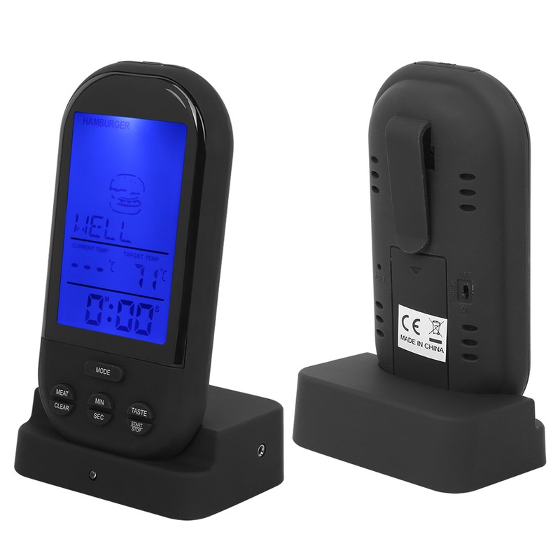 Wireless Meat Thermometer Digital Grill Thermometer for Household Oven Cooking