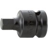 Stahlwille 23050010 1/2" Impact INHEX Socket, 10mm, Chrome Alloy Steel