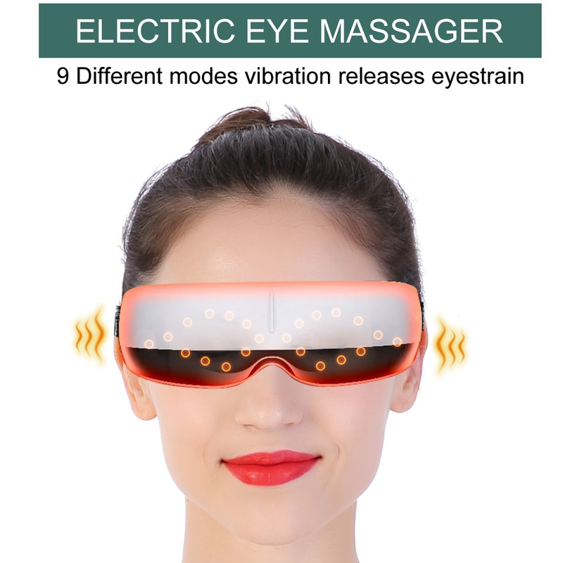 Electric Eye Massager Vibration Fatigue Relieve Magnet Therapy Eye Care